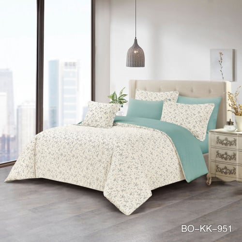 مفرش سولينا قطن مزدوج 7 قطع