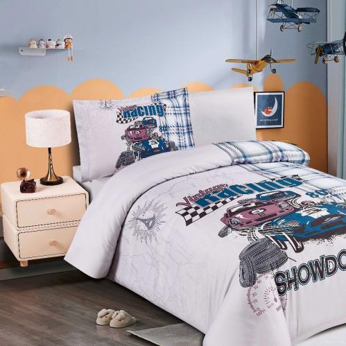 مفرش اطفال مفردونص 4 قطع