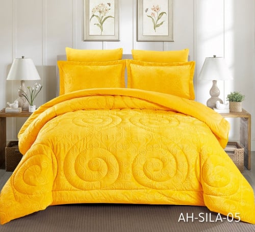 مفرش سيلا شتوي مزدوج 6 قطع