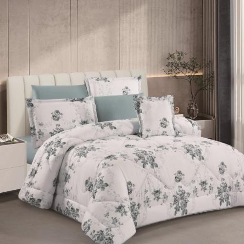 مفرش ليلى مفردونص 4 قطع