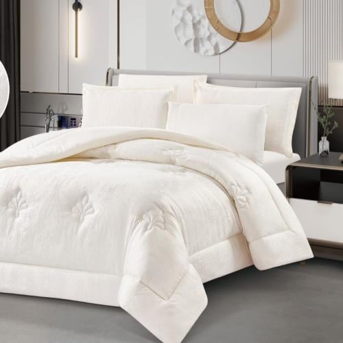 مفرش جاكارمفرد ونص 4 قطع