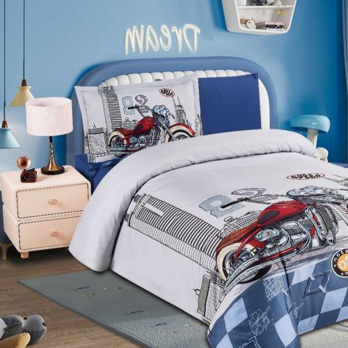 مفرش اطفال مفردونص 4 قطع