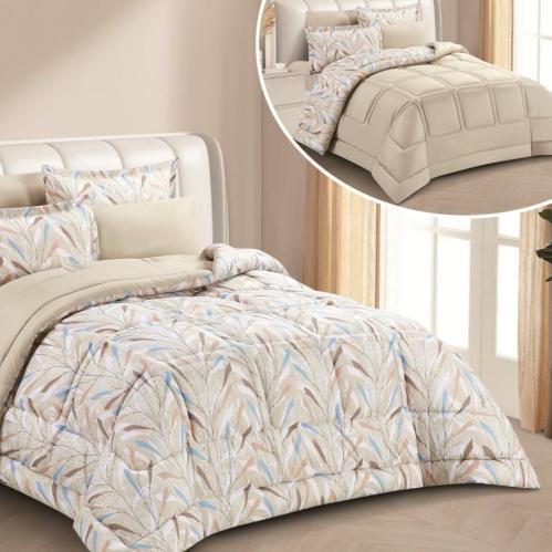 مفرش فلور  مزدوج 6 قطع