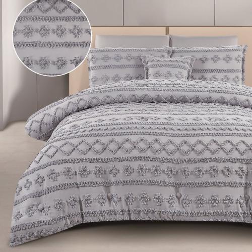 مفرش بوهيمي مفرد ونص 5 قطع