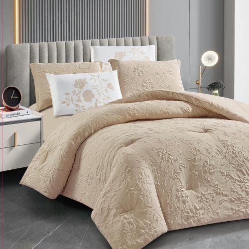 مفرش كارولين مفرد ونص 4 قطع