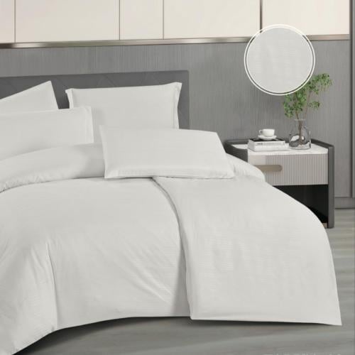 مفرش فندقي هيلتون مفرد ونص 4 قطع