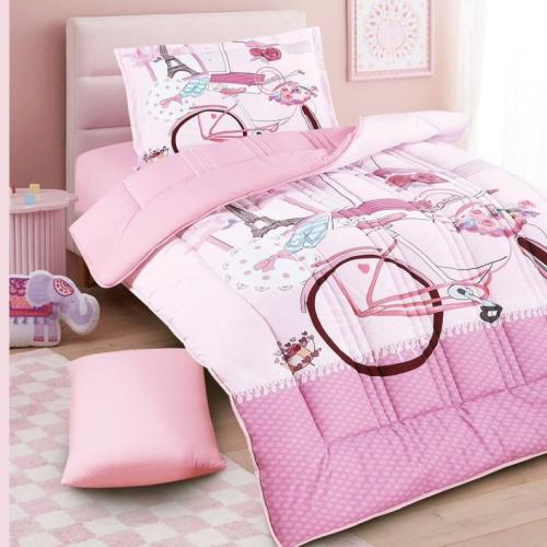 مفرش اطفال مفرد ونص 4 قطع