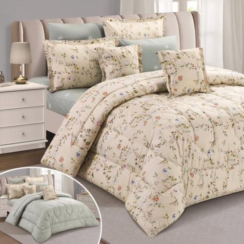 مفرش نوفا مفرد ونص 5 قطع