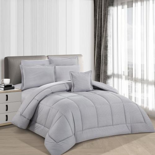 مفرش قطن تيجان مفردونص 5 قطع