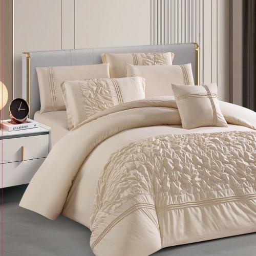 مفرش جرسيا مفرد ونص 4 قطع