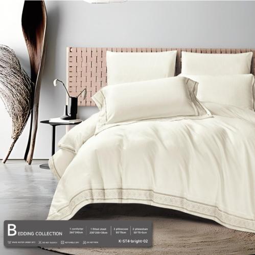 مفرش برايت مطرز مزدوج 6 قطع