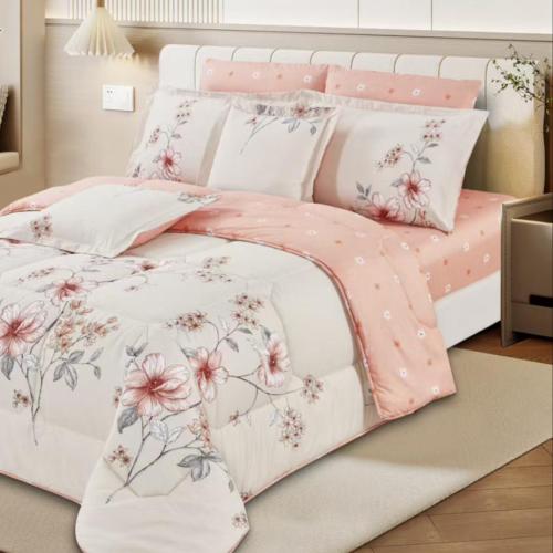 مفرش جود مشجر مزدوج 6 قطع