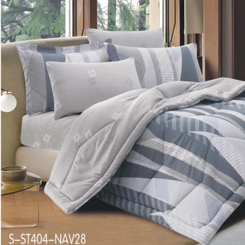 مفرش مشجر مفرد ونص 4 قطع