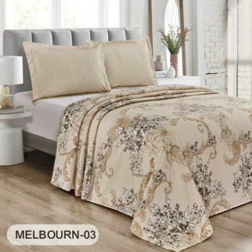 شرشف سرير مزدوج 3 قطع