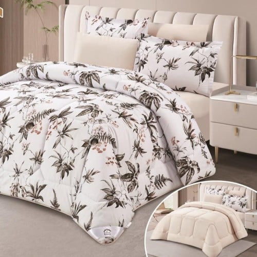 مفرش فلور 4 ق مفرد ونص