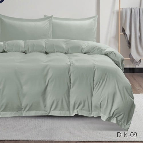 تلبيسة مفرش سادة مزدوج 4 قطع تيفاني