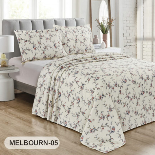 شرشف سرير مزدوج 3 قطع