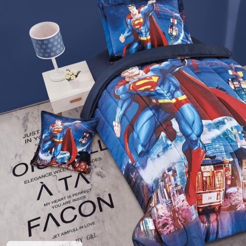 مفرش اطفال مفرد ونص 4 قطع