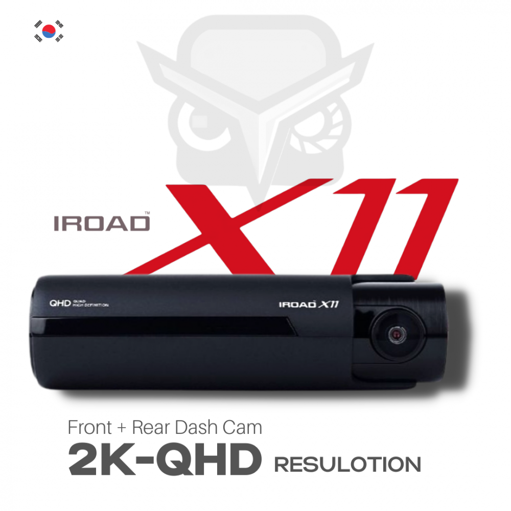 IROAD Dash Cam Front & Rear 2K QHD - Dash Cam Pro Store