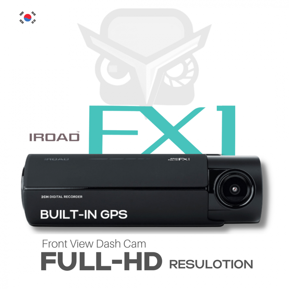 kondom Rute server IROAD FX1 Dash Cam - Front Full HD - Dash Cam Pro Store