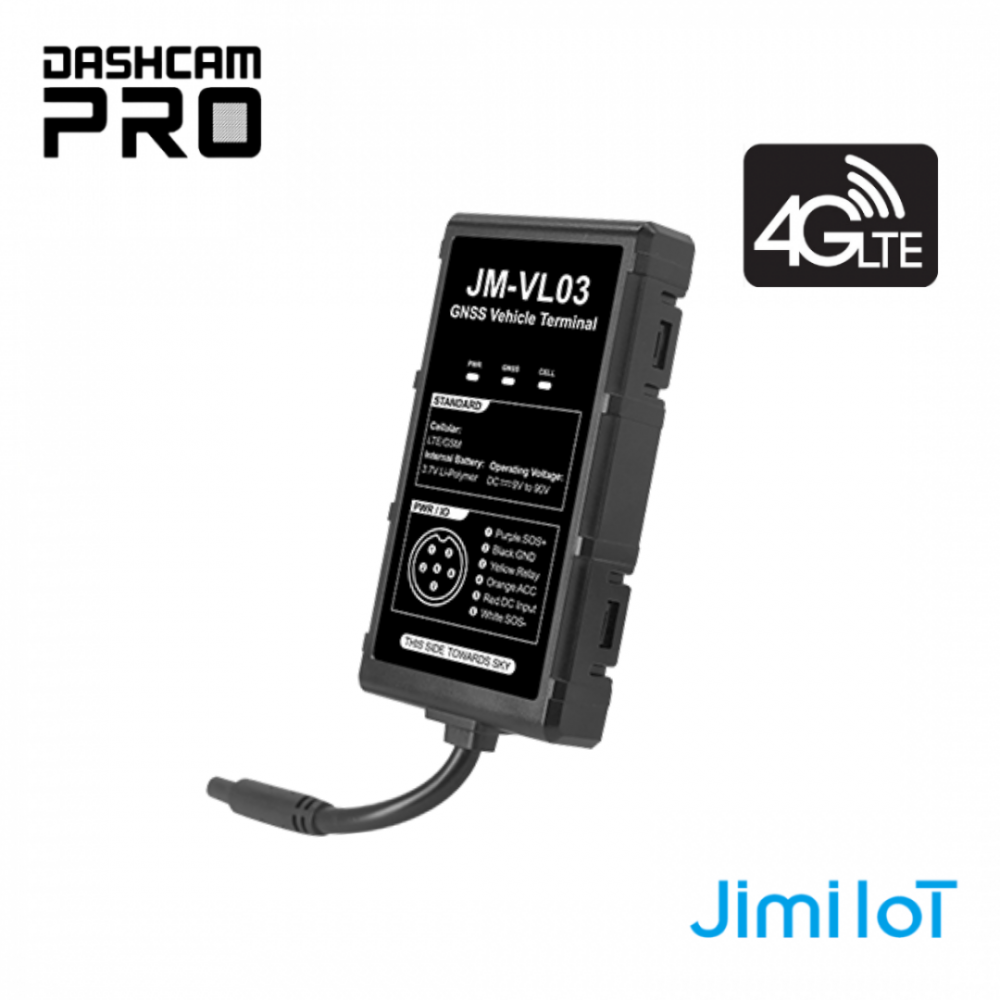 Original JIMI 4G Remote and Tracking Device - Dash Cam Pro
