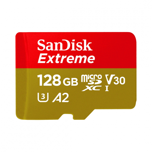 ذاكرة تخزين Extreme SDXC سعة 128 جيجابايت ®SanDisk...
