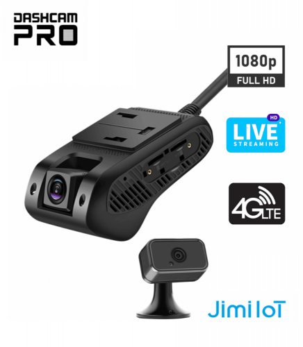 JC400P Front + Cabin Dash Cam FHD 1080P Supports Live Streaming DVR - Dash  Cam Pro Store