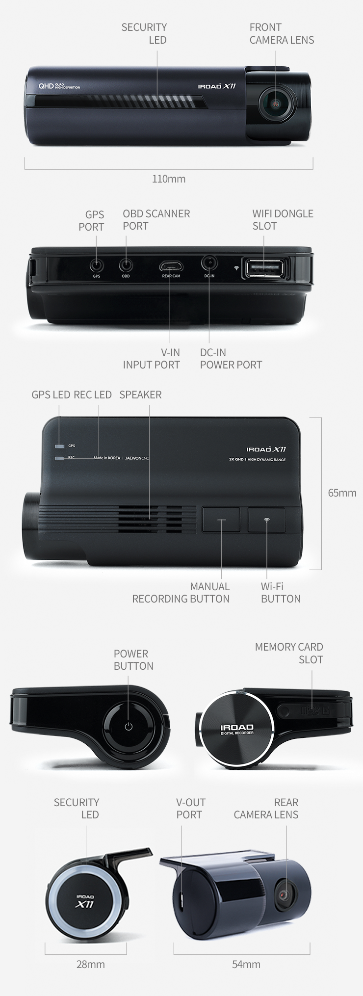 iroad dash cam