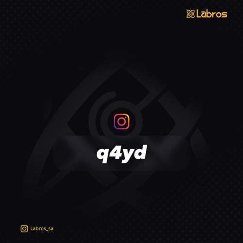يوزر رباعي انستا