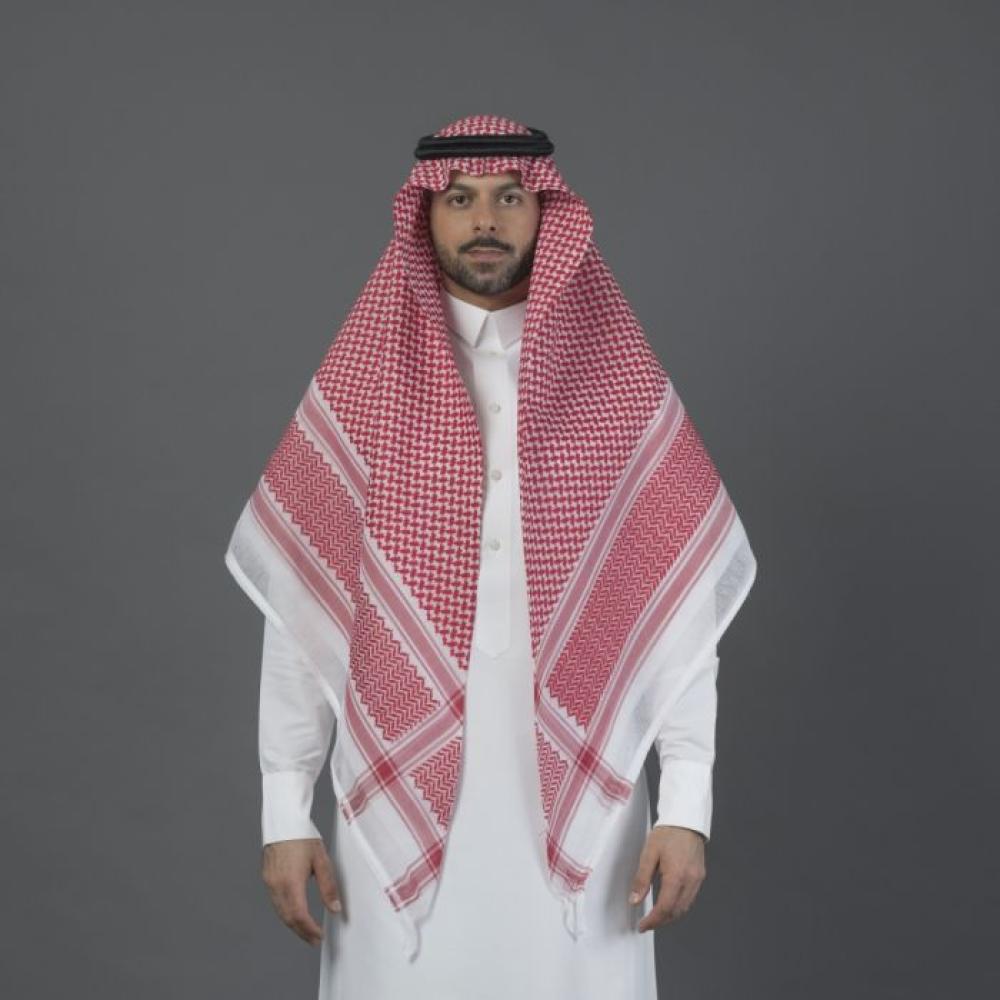 البسام الختم الأسود شلش-شماغ ماركاتي