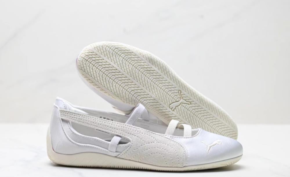 PUMA Speedcat Ballet Satin 'Silver Mist Warm White' - SOLE