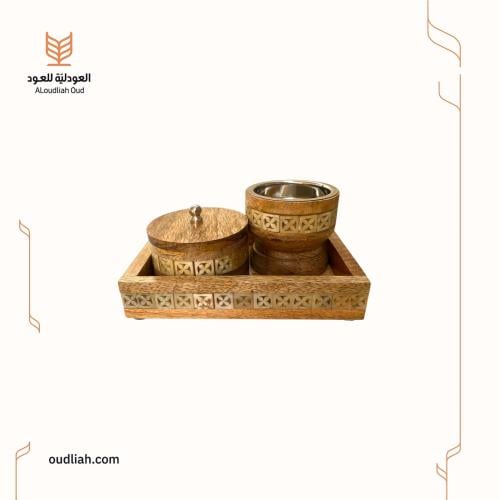 طقم مبخرة صدف ~ صغير
