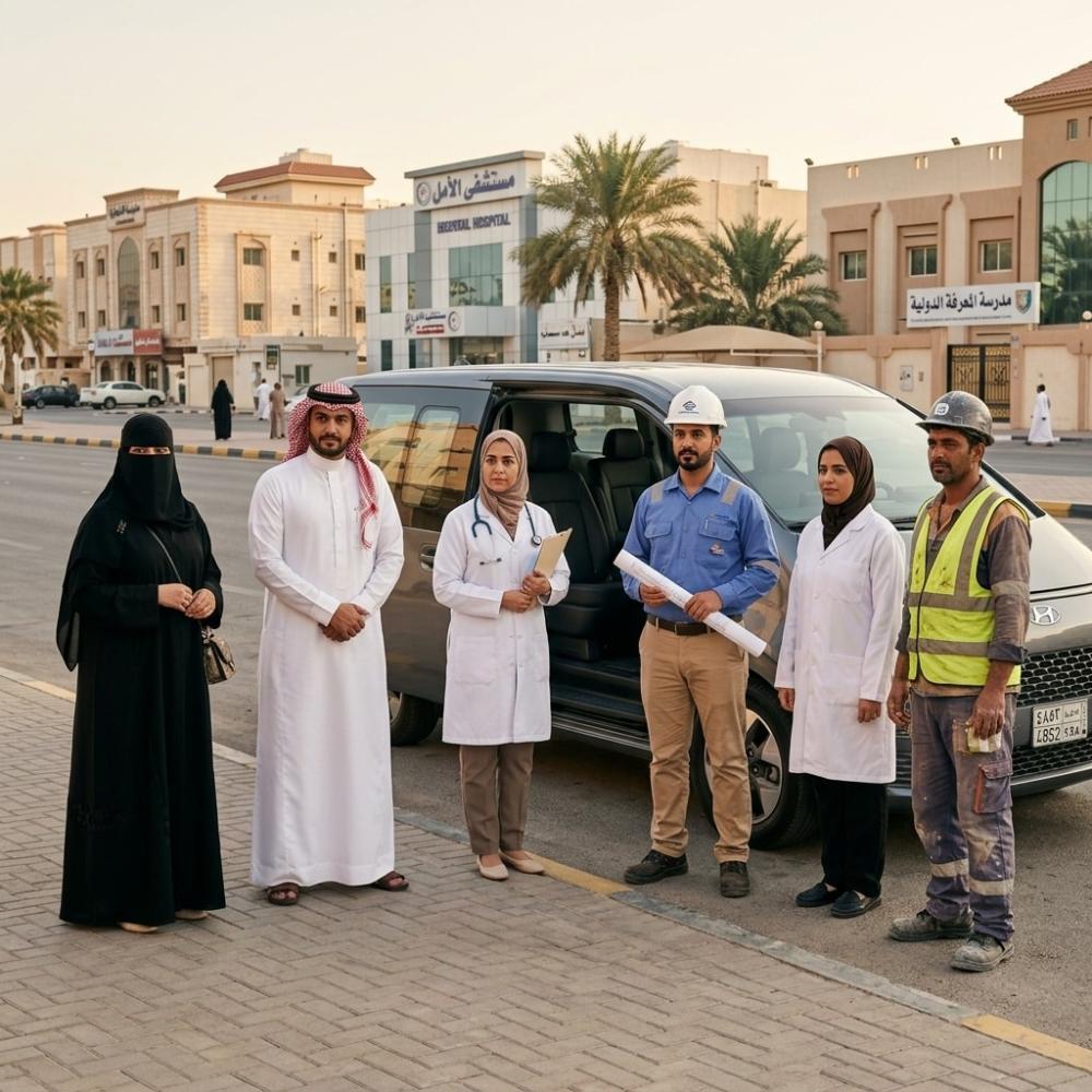 دليل كروة المطار للنقل البري: خيارك الأول لتوصيل المعتمرين والزوار بين جدة ومكة
