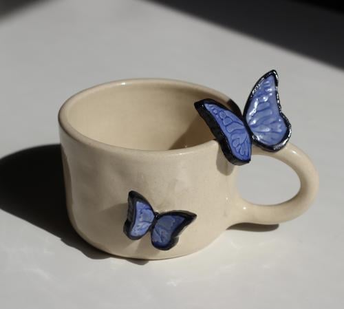 butterfly mug