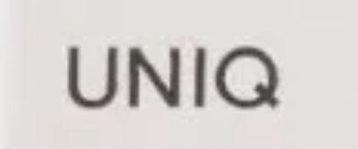UNIQ