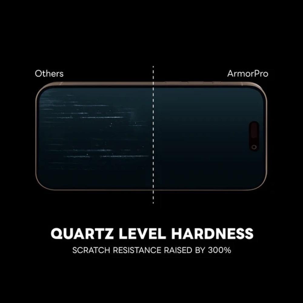 حمايه شاشه ملاقيف /شفاف ايفون  16 برو سهل التركيب