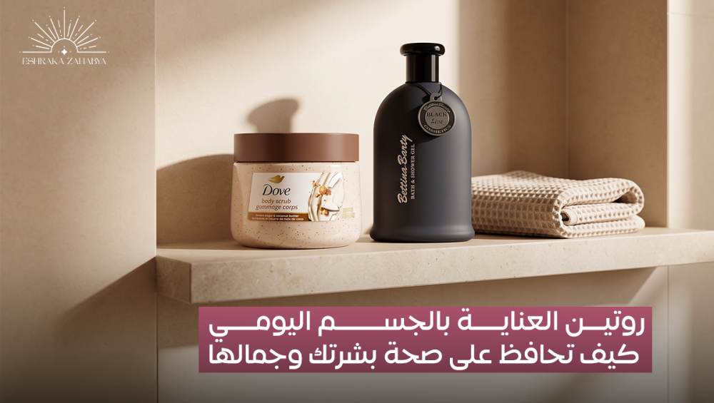 روتين العناية بالجسم اليومي