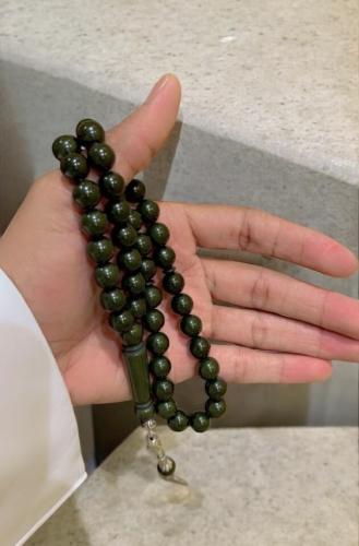 سبحة بكلايت لون اخضر B99