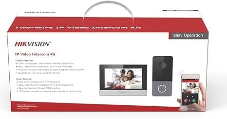 Hikvision ip fashion intercom kit