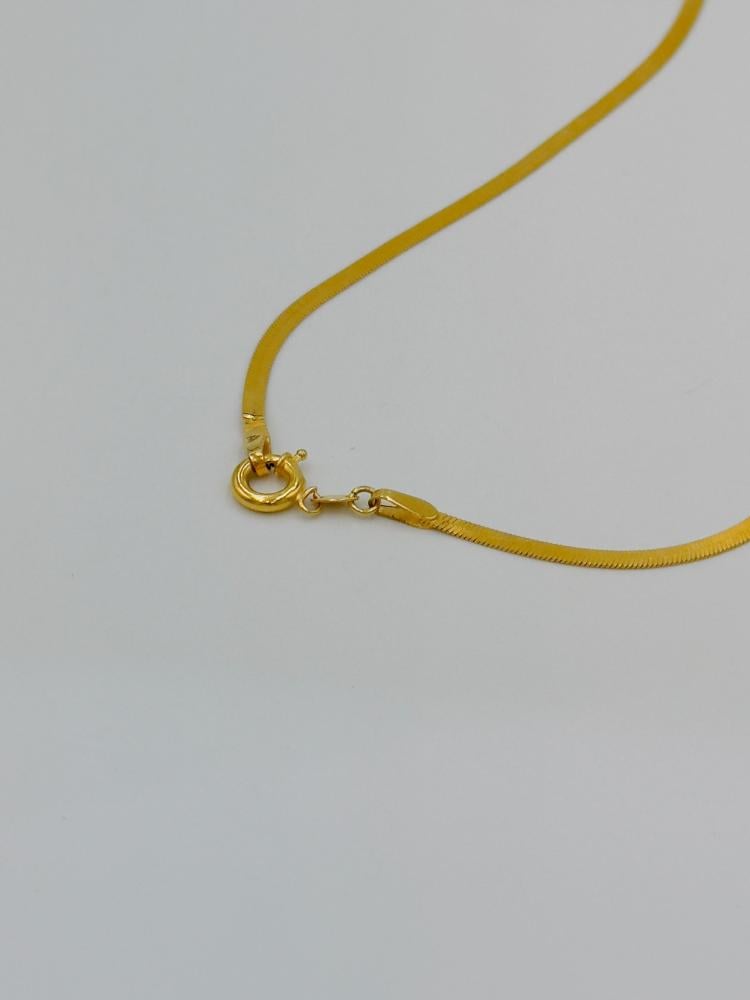 Necklace Flat Gold 21K