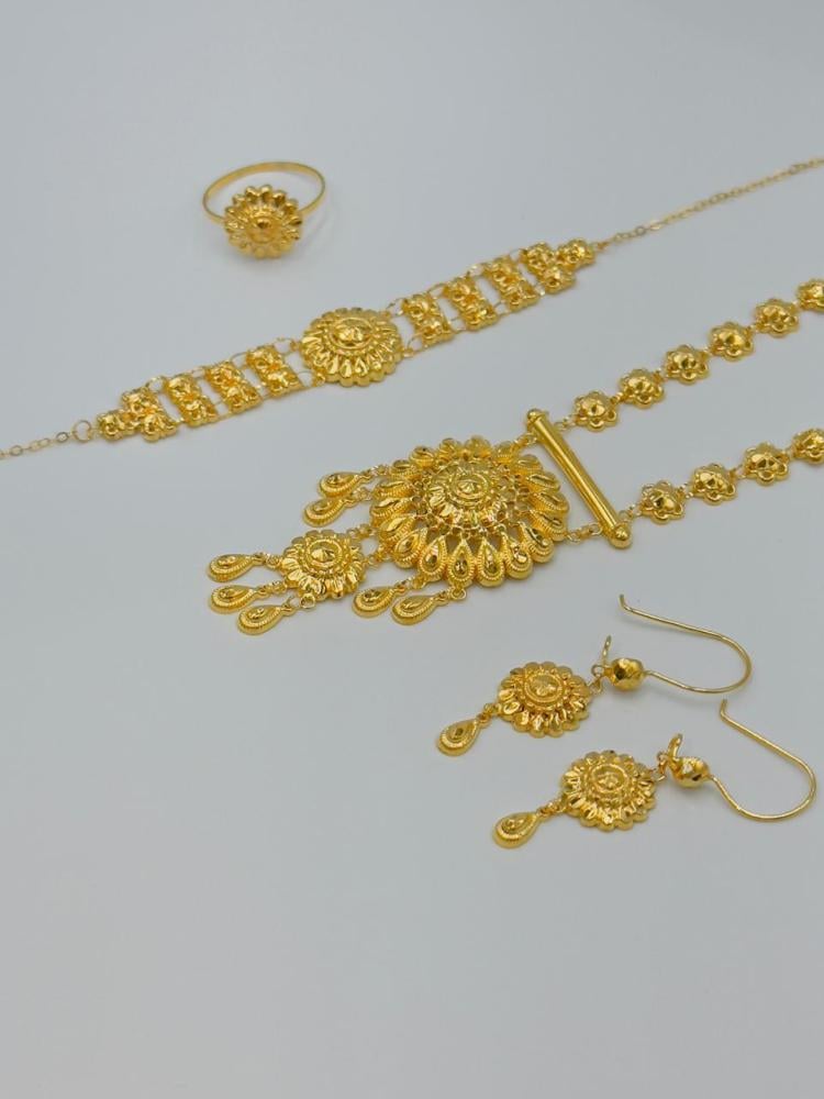 طقم كرسي جابر ذهب عيار 21