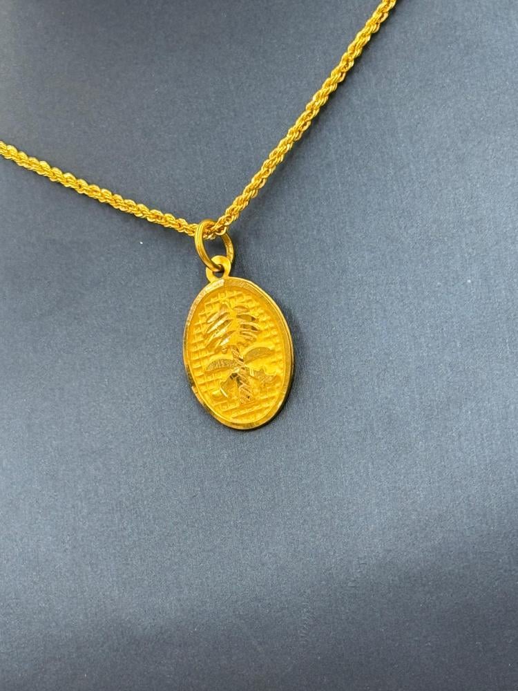 Necklace Saudi Logo Gold 18K