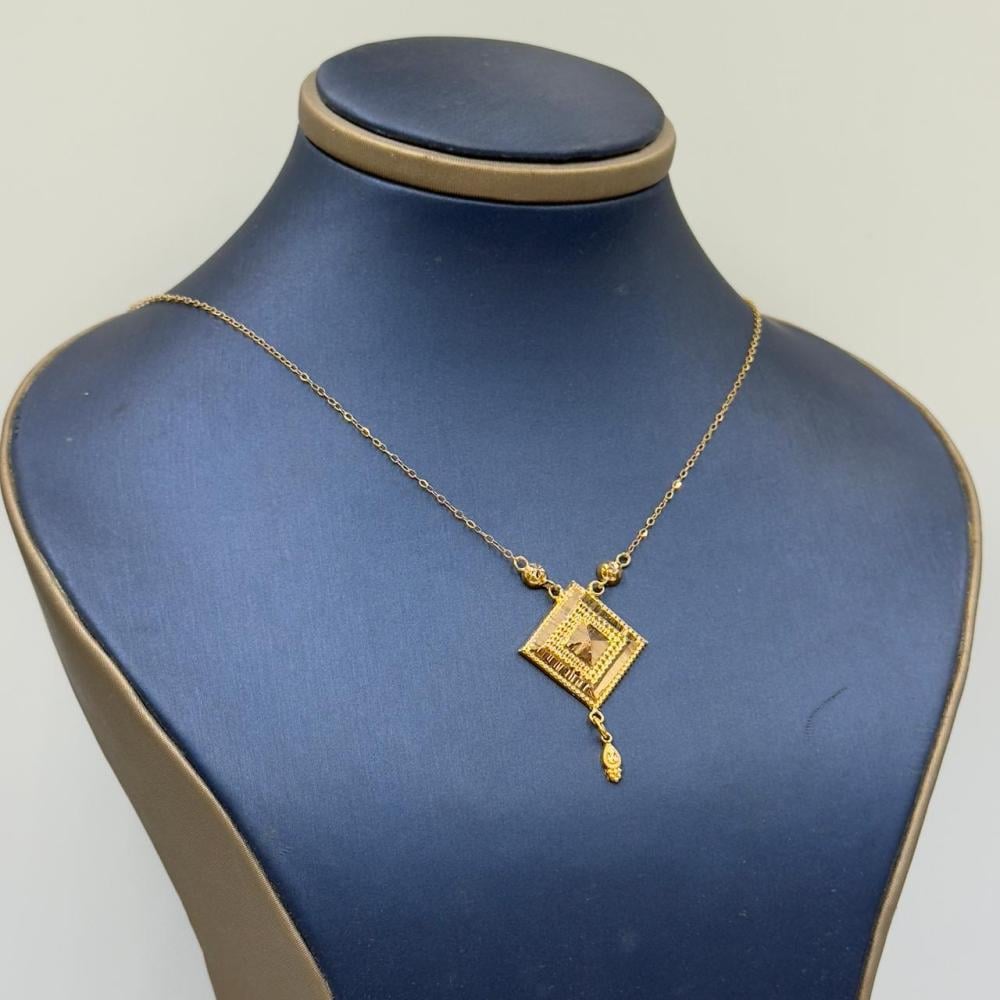 عقد كرسي جابر ذهب عيار 21