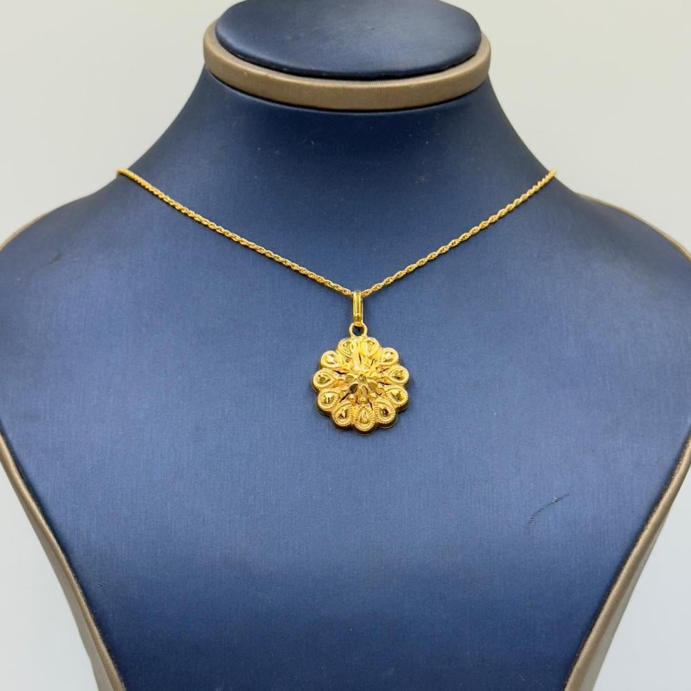 عقد كرسي جابر ذهب عيار 21