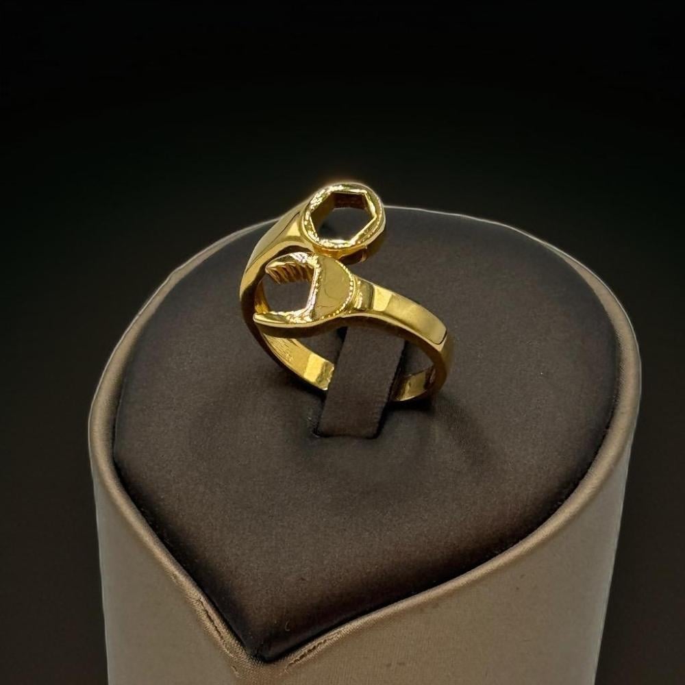 خاتم ذهب عيار 21