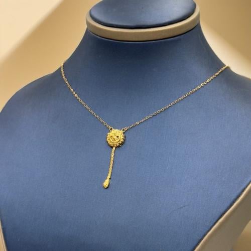 Necklace Paperclip Gold 18K - Madina jewellery - KSA