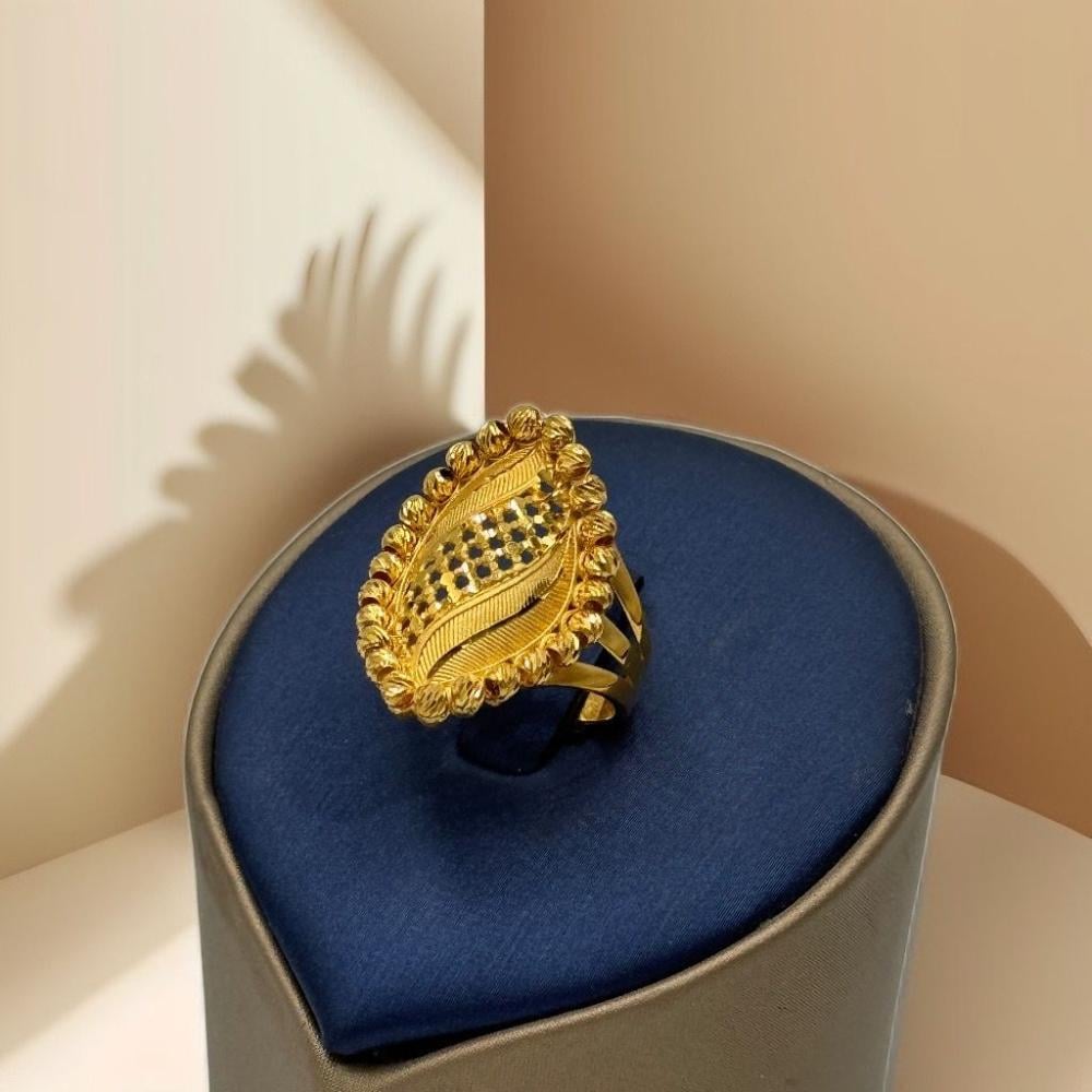 خاتم ذهب عيار 21