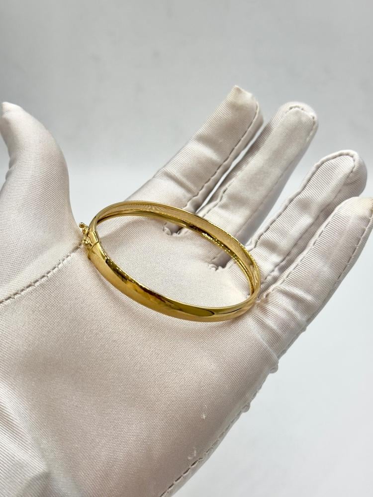 اسوارة عيار 18 ناعمة - مجوهرات قصر المدينة للذهب - الدمام