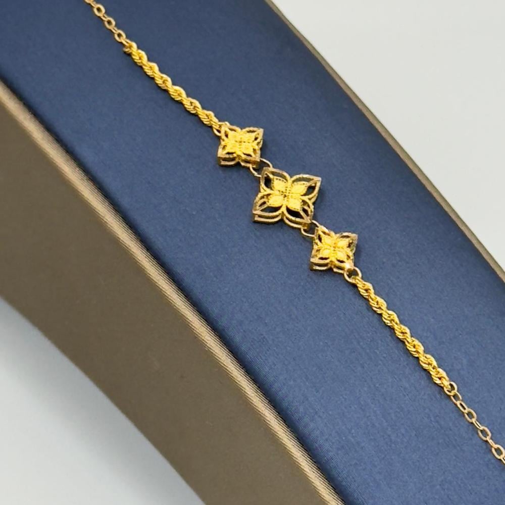 اسوارة تصميم عالمي ذهب عيار 21