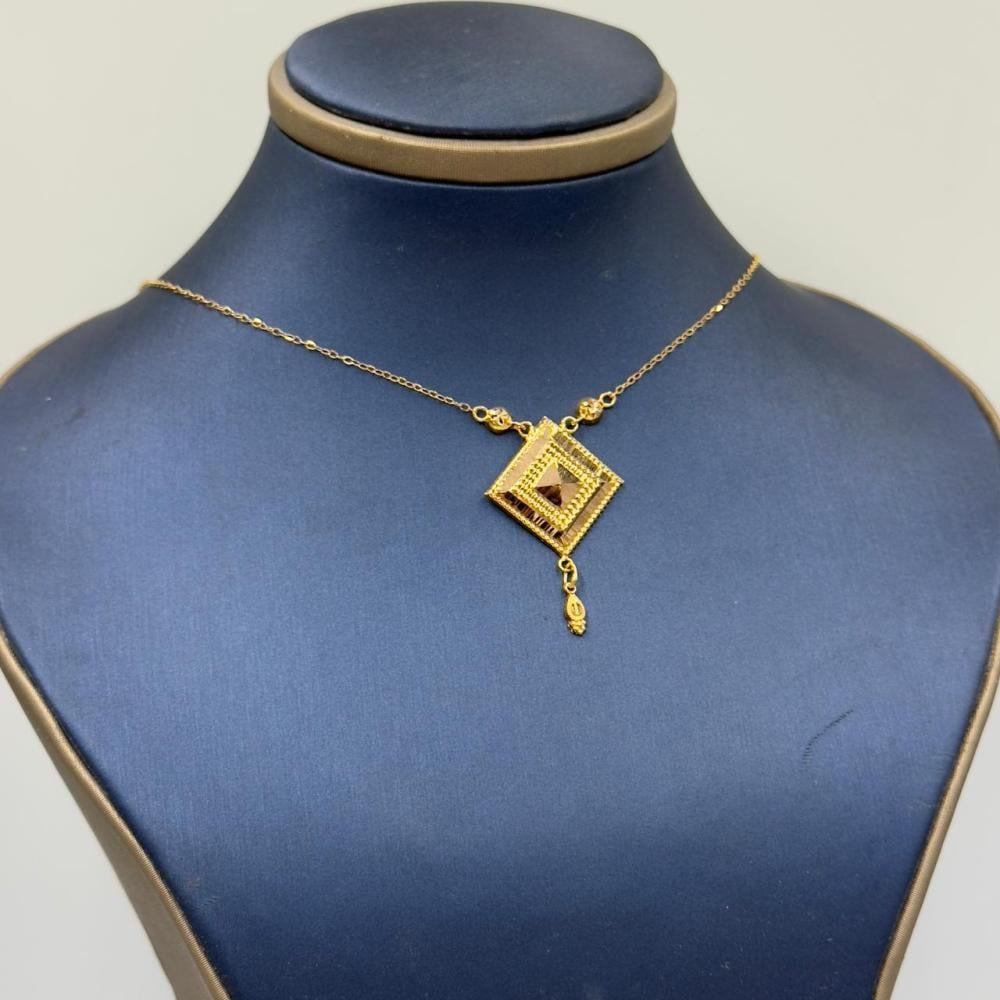 عقد كرسي جابر ذهب عيار 21